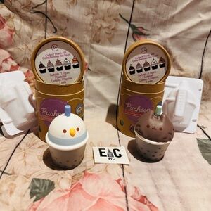 Pusheen Squishy Boba Surprise Blind Capsule Bundle: Bo & Pip Collectible Figure